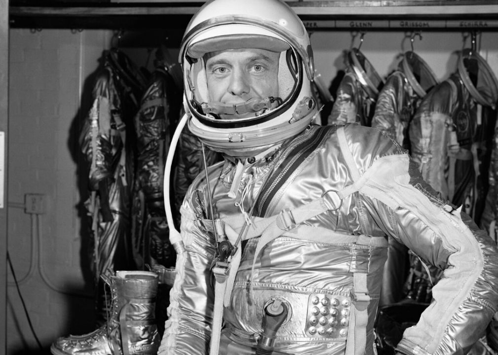 1961: First American in space